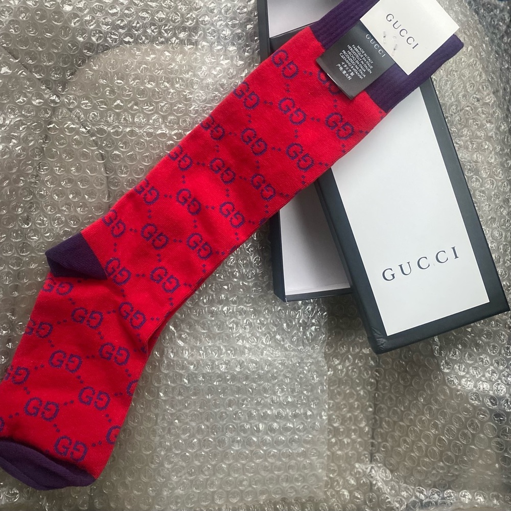 GG LOGO LONG SOCKS